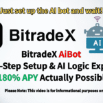 BitradeX AiBot: Step-by-Step Setup & AI Logic Explained. Is 180% APY Actually Possible?