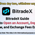 BitradeX Guide: How to Open an Account, Deposit, Withdraw, and Exchange Fees Explained