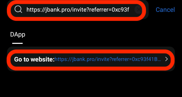 Copy the invitation URL